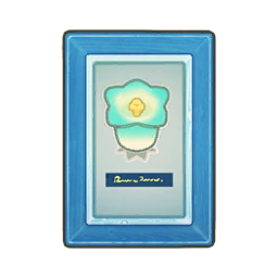 Teal Bellflower Wall Art Icon.png