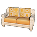 Sunflower Glow Sofa