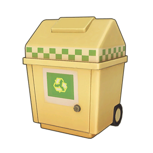 Cream Recycling Bin Icon.png