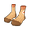 Brown Star Socks