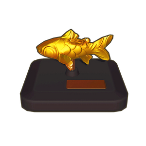 Golden White Cloud Minnow Statue Icon.png