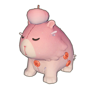 Handmade Pink Capybara Plushie Icon.png