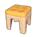 Maizeglow Square Stool