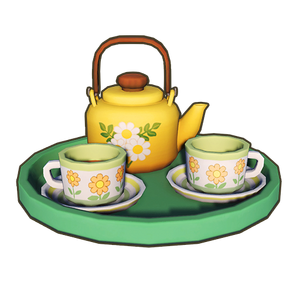 Daisy Teapot Set Icon.png