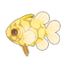 Golden Pinecone Fish