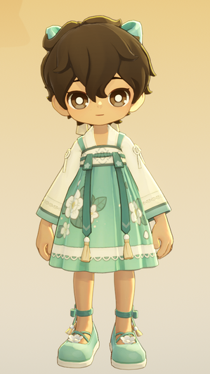 Blossoming Gardenia Dress Up Set.png