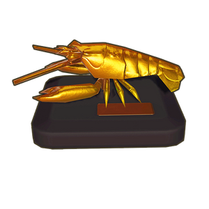 Golden Spiny Blind Lobster Statue Icon.png