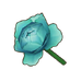 Teal Mooncycle Rose