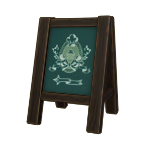 Wooden A-Frame Chalkboard Icon.png