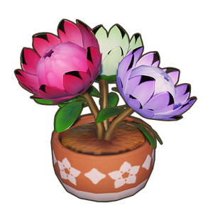 Tricolor Potted King Proteas Icon.png