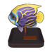 Emperor Angelfish Model